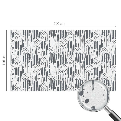 Folia okienna zapewniająca prywatność Pasy i kropki