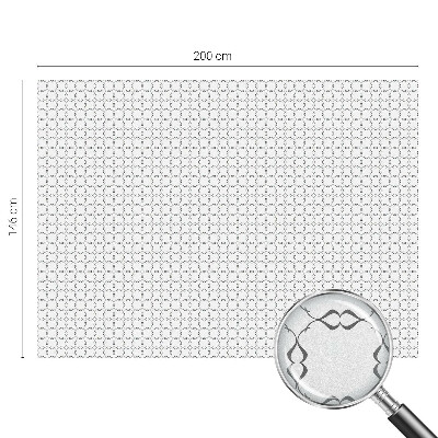 Folia dekoracyjna na okna Geometryczne linie