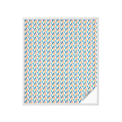 Folia okienna zapewniająca prywatność Geometryczna symetria