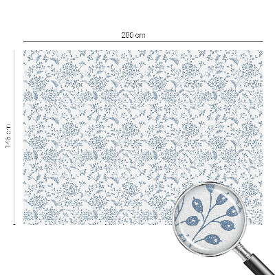 Folia dekoracyjna na okna Roślinny motyw