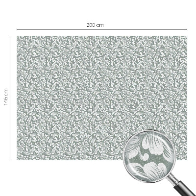 Folia okienna zapewniająca prywatność Liściasta elegancja