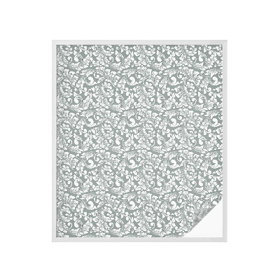 Folia okienna zapewniająca prywatność Liściasta elegancja