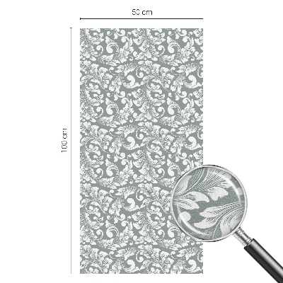 Folia okienna zapewniająca prywatność Liściasta elegancja