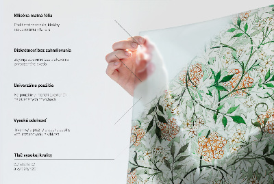 Folia okienna zapewniająca prywatność Geometryczne trójkąty