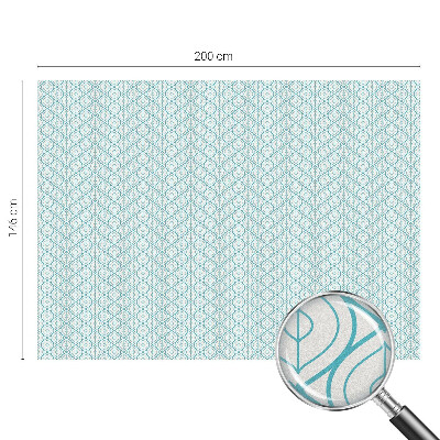 Folia dekoracyjna na okna Symetria owalna