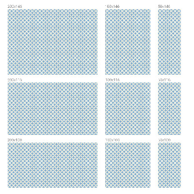 Mleczna naklejka na okno Geometryczna elegancja