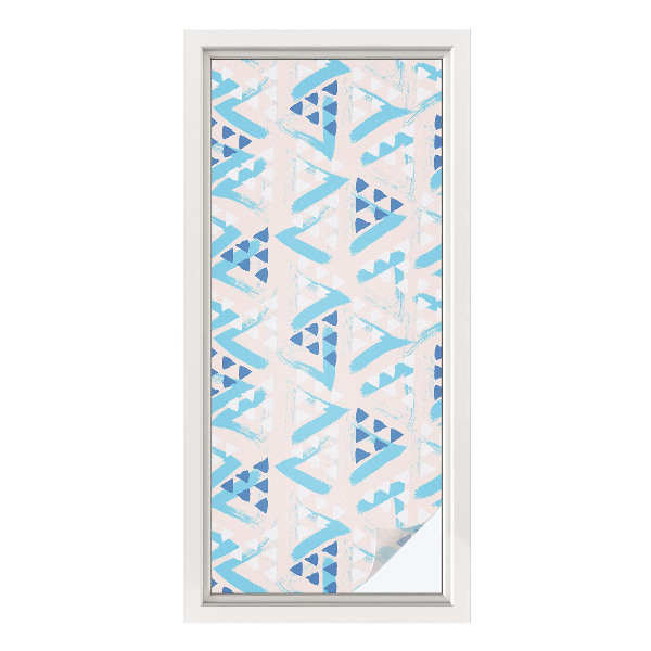 Folia okienna zapewniająca prywatność Geometryczne wzory