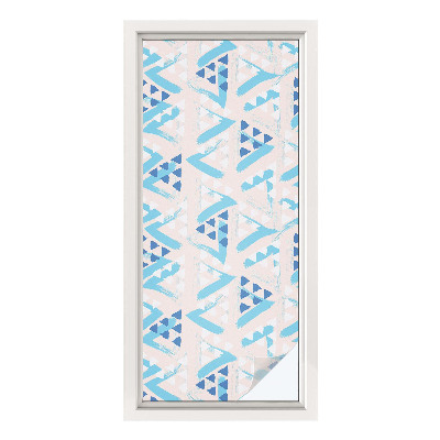 Folia okienna zapewniająca prywatność Geometryczne wzory