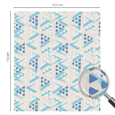 Folia okienna zapewniająca prywatność Geometryczne wzory