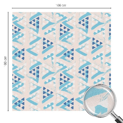 Folia okienna zapewniająca prywatność Geometryczne wzory