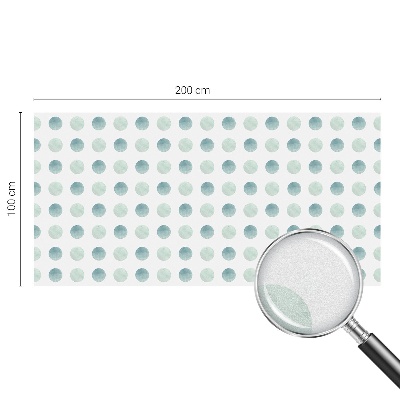 Naklejka na okno dająca prywatność Delikatne kręgi