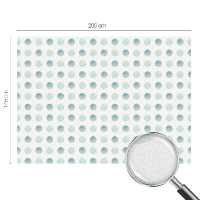 Naklejka na okno dająca prywatność Delikatne kręgi