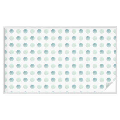 Naklejka na okno dająca prywatność Delikatne kręgi