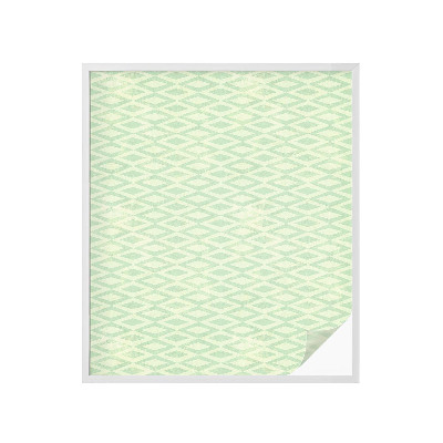 Folia dekoracyjna na okna Zielone romby