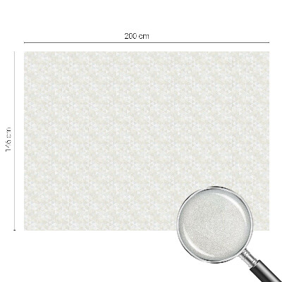 Naklejka na okno mleczna witraż Geometryczne wzory