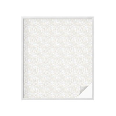 Naklejka na okno mleczna witraż Geometryczne wzory