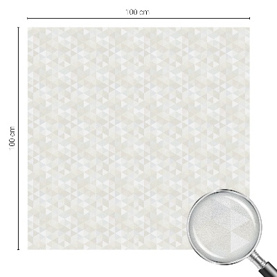 Naklejka na okno mleczna witraż Geometryczne wzory