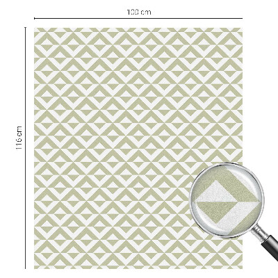 Naklejka na okno dająca prywatność Geometryczne romby