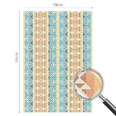 Folia okienna zapewniająca prywatność Geometryczne motywy