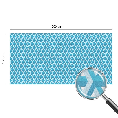 Folia dekoracyjna na okna Geometryczne sześciany