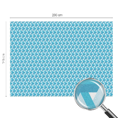 Folia dekoracyjna na okna Geometryczne sześciany