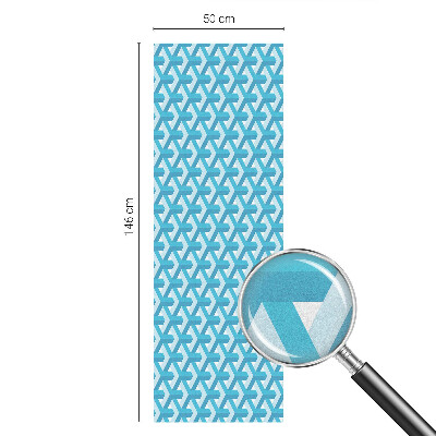 Folia dekoracyjna na okna Geometryczne sześciany