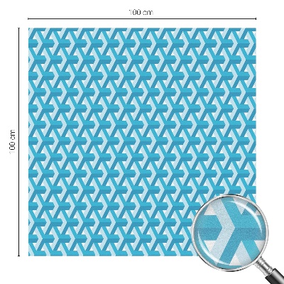 Folia dekoracyjna na okna Geometryczne sześciany