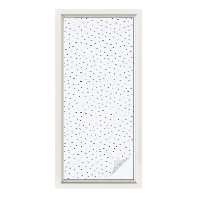 Folia okienna zapewniająca prywatność Geometryczne trójkąty