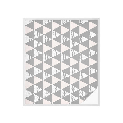 Folia dekoracyjna na okna Nowoczesna geometria