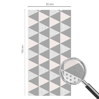 Folia dekoracyjna na okna Nowoczesna geometria