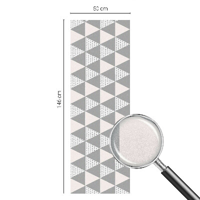 Folia dekoracyjna na okna Nowoczesna geometria