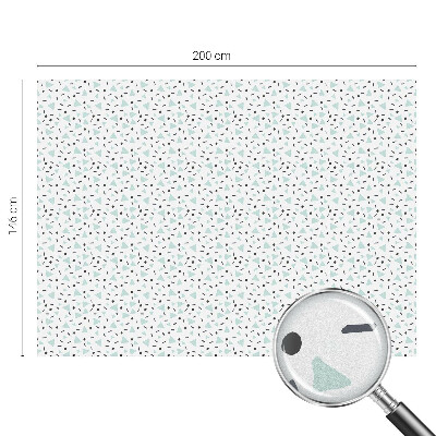 Naklejka na okno dająca prywatność Geometryczne figury