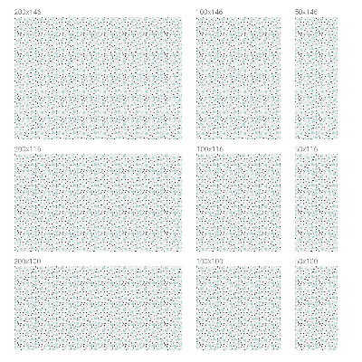 Naklejka na okno dająca prywatność Geometryczne figury