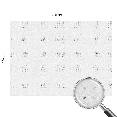 Mleczna naklejka na okno Minimalistyczne kropki