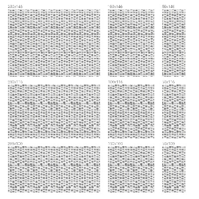 Naklejka na okno mleczna witraż Minimalistyczne linie