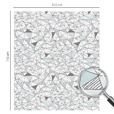 Folia dekoracyjna na okna Abstrakcyjne kształty