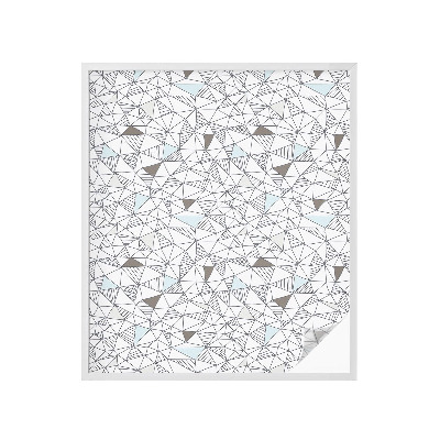 Folia dekoracyjna na okna Abstrakcyjne kształty