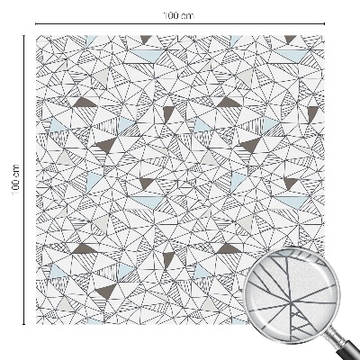 Folia dekoracyjna na okna Abstrakcyjne kształty