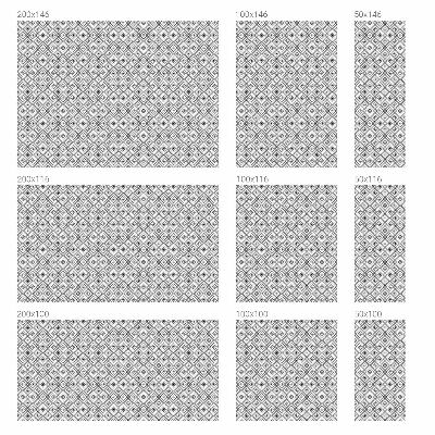 Folia dekoracyjna na okna Rombowa harmonia