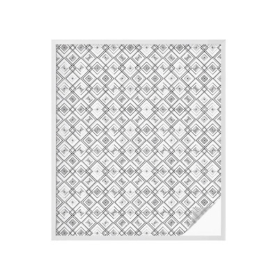 Folia dekoracyjna na okna Rombowa harmonia