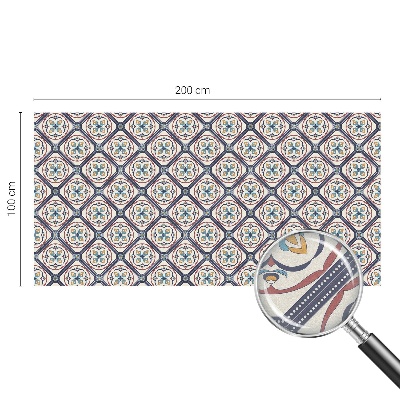 Naklejka na okno dająca prywatność Wzór kafelkowy