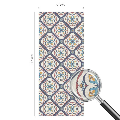 Naklejka na okno dająca prywatność Wzór kafelkowy