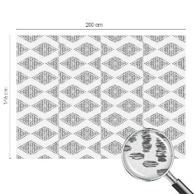 Folia dekoracyjna na okna Geometryczne diamenty