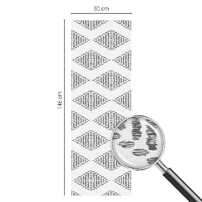 Folia dekoracyjna na okna Geometryczne diamenty