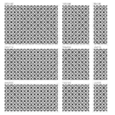 Mleczna naklejka na okno Geometryczne wzory