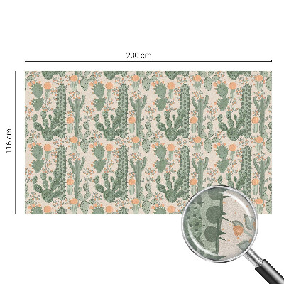 Folia dekoracyjna na okna Zielone sukulenty