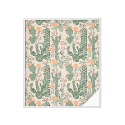 Folia dekoracyjna na okna Zielone sukulenty