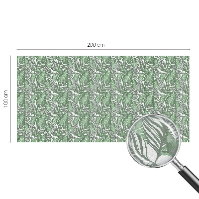 Folia okienna zapewniająca prywatność Zielona harmonia