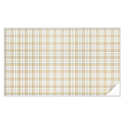 Naklejka na okno mleczna witraż Geometryczna kratka