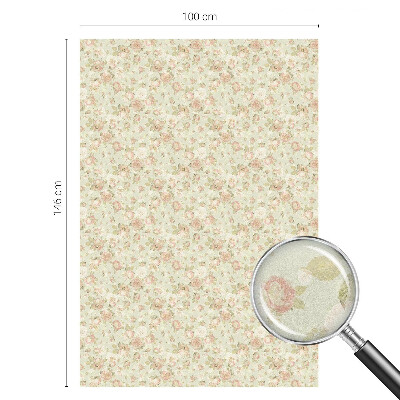 Naklejka na okno dająca prywatność Kwiatowa elegancja